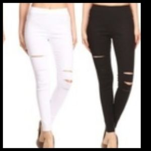 JVINI Women's Ultra Soft Lace-Up Leggings Yoga Run